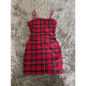 Mini striped red dress❤️‍🔥